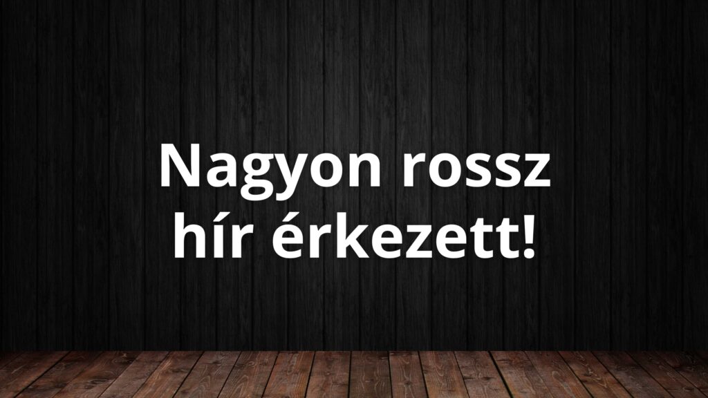 5 csillagjegynek nagyon rossz 2 hét jön, fel kell kötniük a gatyát